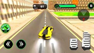 Juegos de Carros Para Niños - Flying Robot Car - Juegos de Autos Deportivos