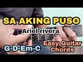 Sa Aking Puso - Ariel rivera (Easy Guitar Chords) |Guitar Tutorial|
