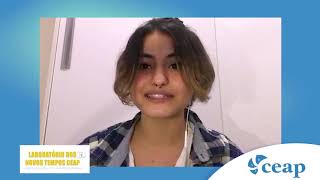 Depoimento de jovens durante a quarentena. Giovana Cefas