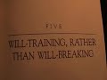 Hints On Child Training Chapter 5 H. Clay Trumbell