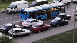 Видео Взрыв Москва сегодня 05.06.2019 Челобитьевское шоссе от daryalex1, 2-* Алтуфьевский путепровод, Москва, Россия