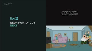 Itv2 Continuity - Monday 26Th October 2020 - Family Guy Season 19 Official Uk Premiere