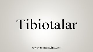 How To Say Tibiotalar