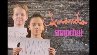 Amanda snapchat: Aron & Janina Q/A
