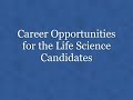 Career Updates for Life Science Candidates.