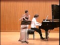 POULENC, Sonate pour flûte et piano (Sandrine TILLY, flûte Anne LE BOZEC, piano)