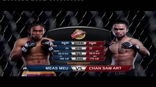 Meas Meu vs Cham Som art \ One Championship in Cambodia