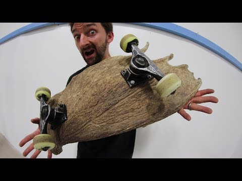 MOOSE ANTLER SKATEBOARD! | YOU MAKE IT WE SKATE IT EP 146