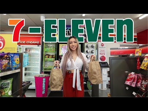 Australian 7-Eleven ONE HOUR Mukbang Special