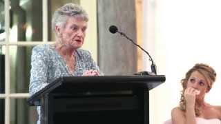 Brides Grandmother Hilariously Tells A Dirty Joke At Wedding Reception