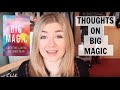 Book Review | Big Magic by Elizabeth Gilbert | #vlogmas Day 6
