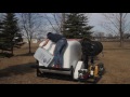 Hydroseeder Skid Unit - 550 Gallon - Mechanical Agitation - Electric Swivel Reel