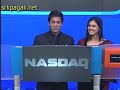 SRK-Kajol - My Name is Khan - Promotion - Nasdaq Opening Bell