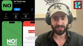 No Thanks App Defies Israel Attacks