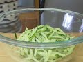 Korean Food: Cold Cucumber Side-dish (오이 냉국)