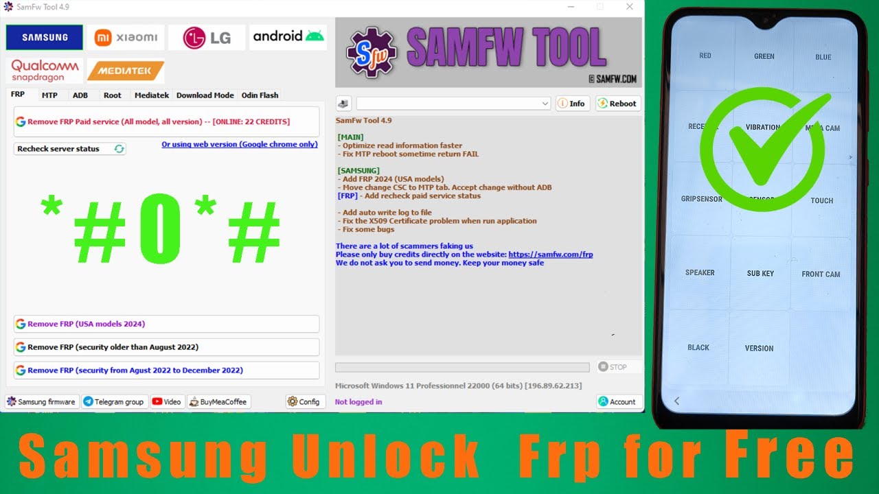 On any samsung unlock frp for free On any samsung unlock frp for free
