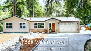 558 Winifred Way, Felton, CA. 95018