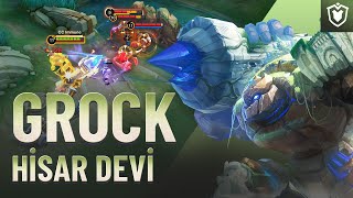 Kahraman Tanıtımı Grock Hisar Devi Mobile Legends Bang Bang