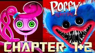 Poppy Playtime Chapter 1 + 2 |  Game Walkthrough | No Commentary