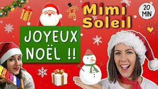 Joyeux Noël Mimi Soleil Père-Noël Rennes Bonhomme De Neige Vidéos Éducatives Pour Pes Enfants