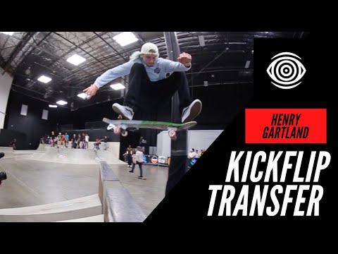 THE MOST BEAUTIFUL KICKFLIP TRANSFER TO CHINA BANK HENRY GARTLAND RIP