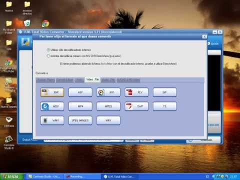 TUTORIAL - COMO UTILIZAR : TOTAL VIDEO CONVERTER