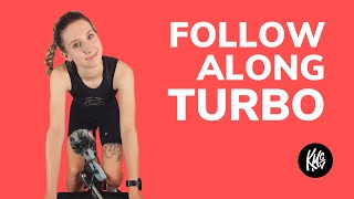 LIVE TURBO SESSION - 4 x 3 min "race winner" cycling intervals - Cycle with me!