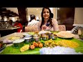 Tasting Bengaluru’s Popular NAGARJUNA ANDHRA VEG Meals After Ages! 100% Veg Bhojanam, Paneer Sholay…