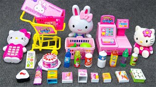 35 Minutes Satisfying With Unboxing Cute Pink Rabbit Store Cash Register Asmr Review Toys