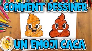 Comment Dessiner Un Emoji Caca Facilement Dessin Pour Enfant