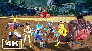 Jump Force - All Characters Transformations Dlc 4K 60Fps