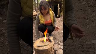 Fire Is Simply Created This Way #Camping #Survival #Bushcraft #Outdoors #Outside