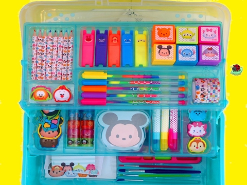 Disney Tsum Tsum Deluxe Art Set Creative Activity For Kids Disney Tsum Tsum Deluxe Art Set Creative Activity For Kids