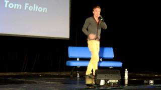 Melbnova - Tom Felton Singing Happy Birthday