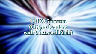 Thx - Cimarron Trailer 1988 Original, Corrected Pitch