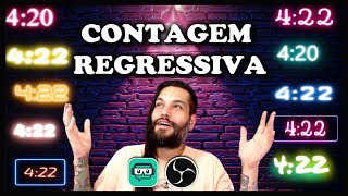10 Relogios De Contagem Regressiva No Obs & Streamlabs Efeitos Neon