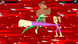 Mugen Request Amy Rose & Alf Vs Lola Bunny & Gex