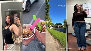 Weekly Vlog Back To Routine, Cut All My Hair Off, Botox, Huge Pr Haul, Tarot Reading & More