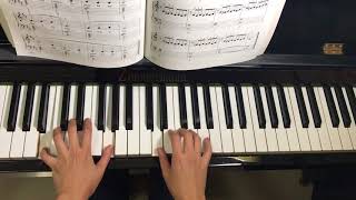 Trill Study - Michael Aaron Piano Course Lessons Grade 1 P.49