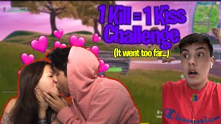 1 Kill = 1 Kiss with MY CRUSH! (WE ENDED UP DATING)