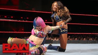 Asuka Vs. Alicia Fox Raw, Dec. 4, 2017