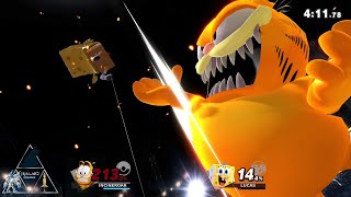 Spongebob Vs Garfield Mega Battle