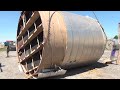 Used- Walker Stainless Equipment Silo Tank, 10,000 Gallon - stock # 48132001
