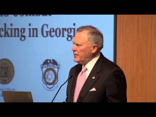 Watch Human Trafficking Summit - Gov. Nathan Deal on YouTube.