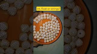 Binary Value Of Void Function Between 2 Beads Would Be Int, Float Or String? Think On It