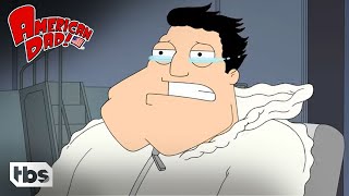 Stan Tries To Get Miniaturized Francine Out Of Him Clip American Dad Tbs