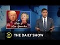 The Daily Show - Hillary Clinton and Donald Trump React to th...
