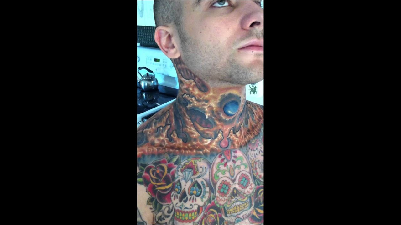 Full Neck Tattoo