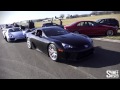 Drag Race: Lexus LFA vs Porsche 918 Spyder at Vmax 200 Nine Eleven