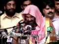 6/6 Imam Kaba Tour to Pakistan Speach Arabic and Urdu Said We Are Ahle Hadiths